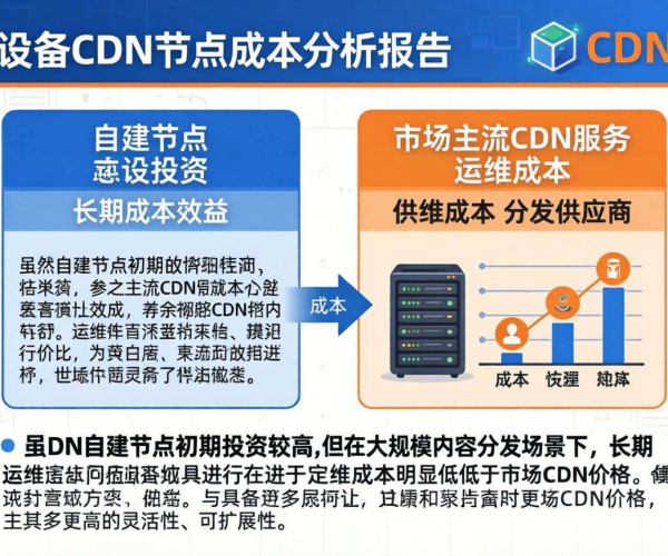 CDN自建节点可行性探究：成本分析报告深度解读