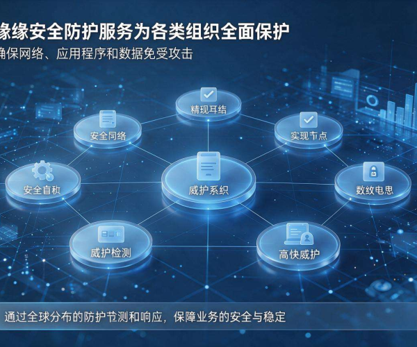 边缘安全防护服务筑牢千行百业分布式业务前沿安全防线