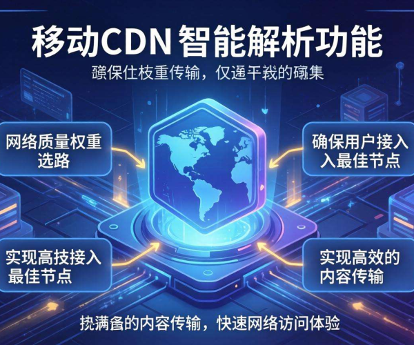 移动屏蔽CDN智能解析：能否按网络质量权重选路？