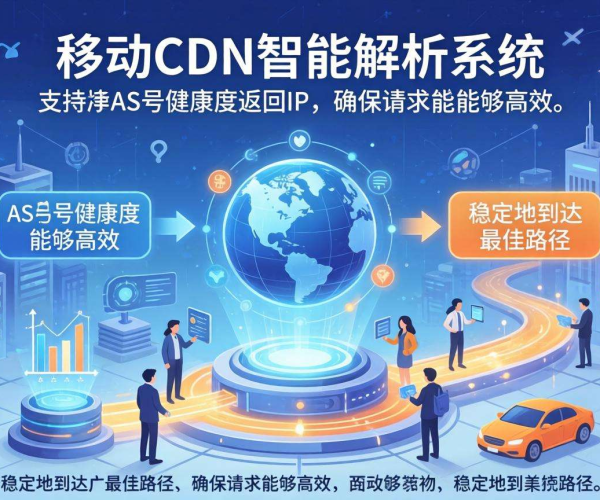移动屏蔽CDN智能解析：能否按AS号健康度返回IP？