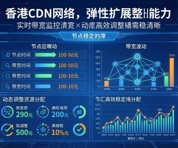 香港免备案CDN带宽：是否支持按需弹性伸缩与监控告警解析