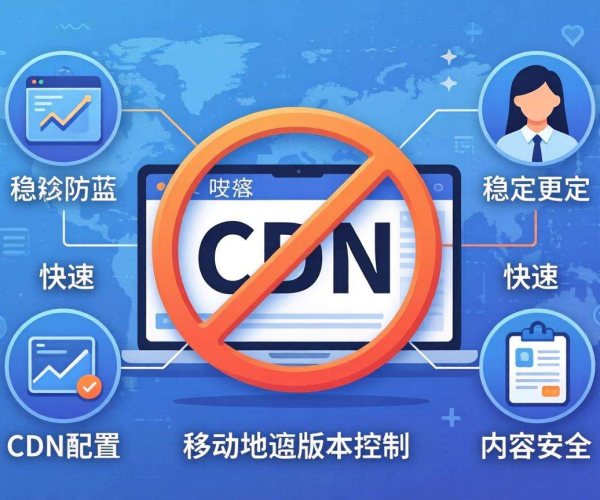 域名移动屏蔽后如何做CDN配置版本控制