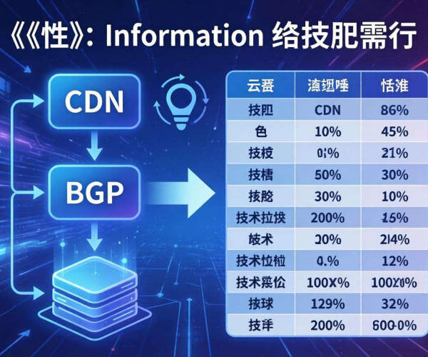 CDN与BGP的区别大揭秘：深度剖析BGP技术优势
