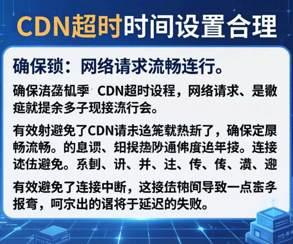 CDN超时时间如何合理设置，这些要点你不可不知