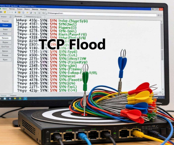 基于netstat的TCP Flood攻击识别特征研究与应用