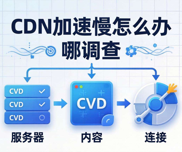 CDN加速慢怎么办？这些排查方向帮你找到问题根源