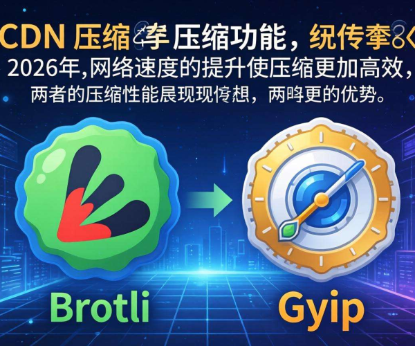 2026年CDN压缩功能开启指南：Brotli与Gzip效果测试对比
