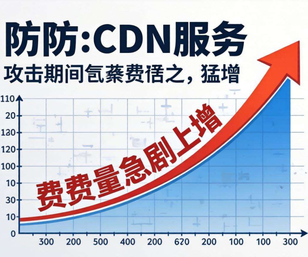 高防CDN按量计费：攻击期间费用暴涨成用户“心头刺”