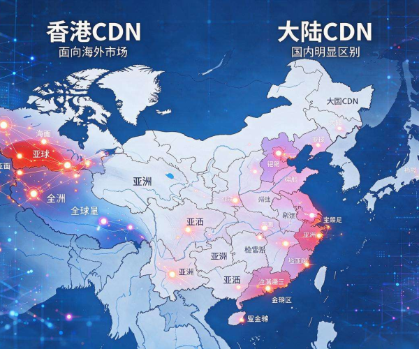 香港CDN与大陆CDN区别解析