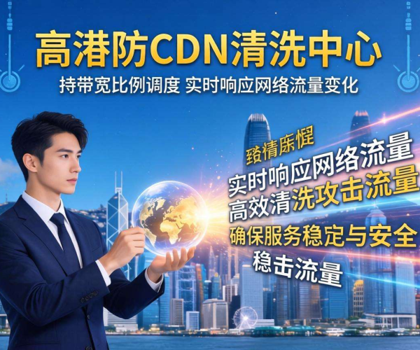 香港高防CDN清洗中心能否支持按带宽比例进行调度