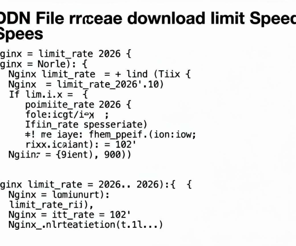 CDN文件下载限速：Nginx limit_rate 2026限速配置代码示例