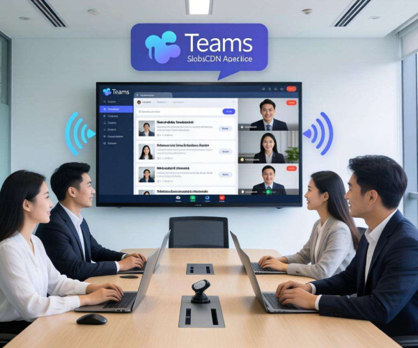 海外免备案CDN助力，显著提升Teams会议加速效果