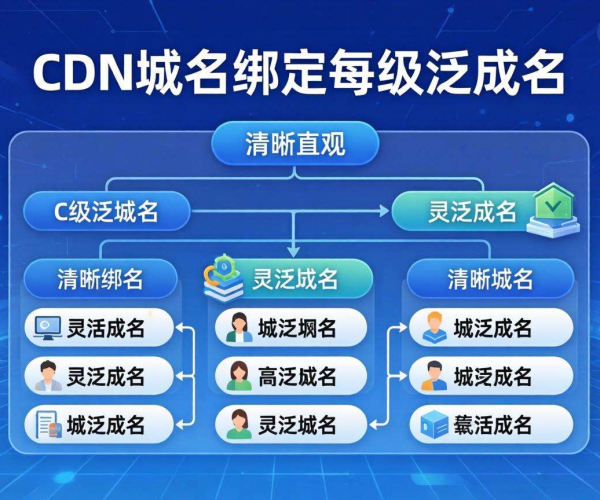 CDN域名绑定多级泛域名：实现高效内容分发的关键策略