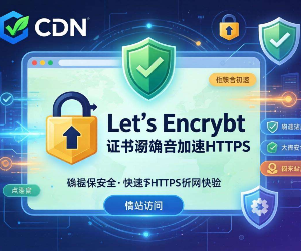 CDN能否加速HTTPS及是否要证书解答：Let's Encrypt视角