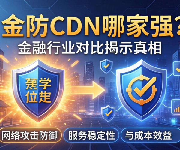 金融行业高防CDN哪家强？多维度对比为你揭晓答案