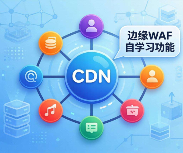 国内免备案CDN节点：是否支持边缘WAF自学习？