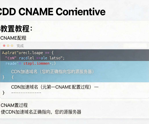 CDN CNAME配置全流程详细教程