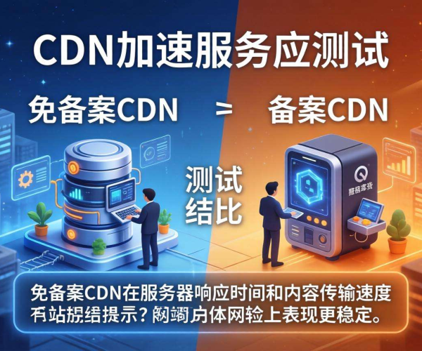 CDN免备案与备案CDN稳定性实测对比 谁更胜一筹？