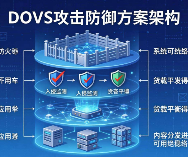 DDoS攻击防御方案架构图PPT：构建坚不可摧的网络安全防线