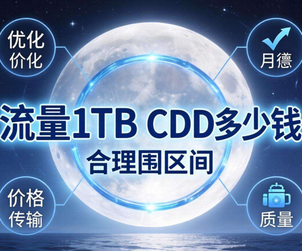 月流量1TB CDN合理价格区间揭秘：究竟多少钱才合适？