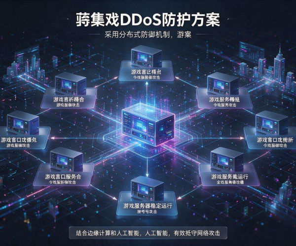 游戏行业全栈DDoS防护方案 高效抵御攻击保障业务高可用