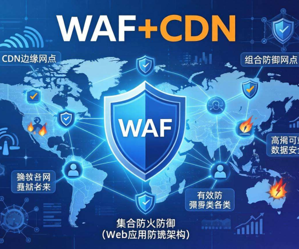 WAF与CDN组合防御架构：构建网站安全的坚固防线