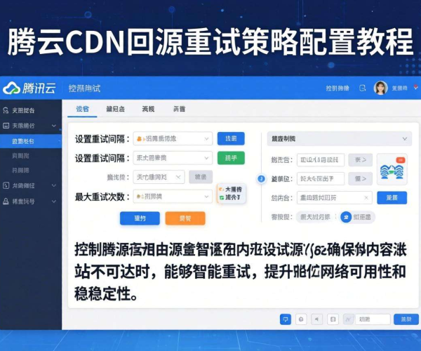 腾讯云CDN重试配置2026：CDN回源重试策略配置教程