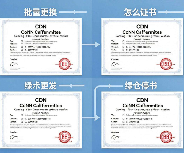 CDN证书配置过期，如何批量更换不同CA签发证书实现零停机