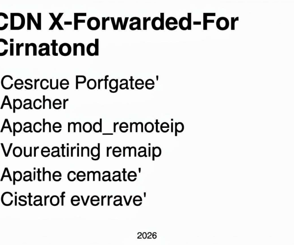 CDN X - Forwarded - For获正确值：2026年Apache mod_remoteip配置法