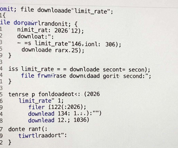 CDN文件下载限速怎么配代码示例：Nginx limit_rate 2026限速配置