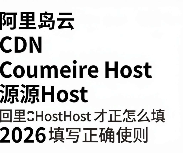 阿里云CDN回源Host 2026正确填写规则与使用方法
