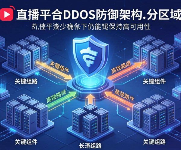直播平台DDoS防御架构分区域策略与实践探索