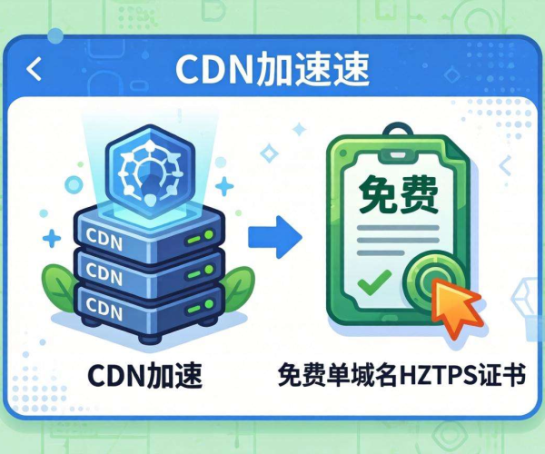 免备案CDN的HTTPS加速：是否支持免费单域名证书？