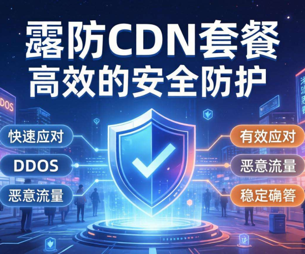 高防CDN套餐：抵御攻击保障安全，为网站业务加速护航