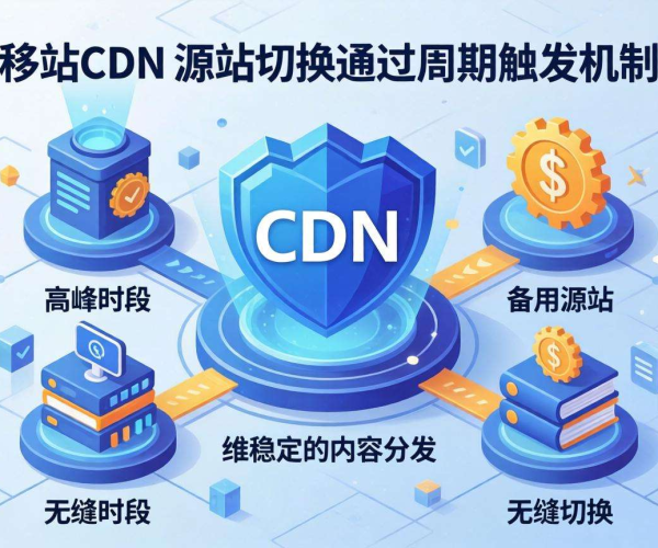 移动屏蔽CDN的源站切换是否支持周期触发