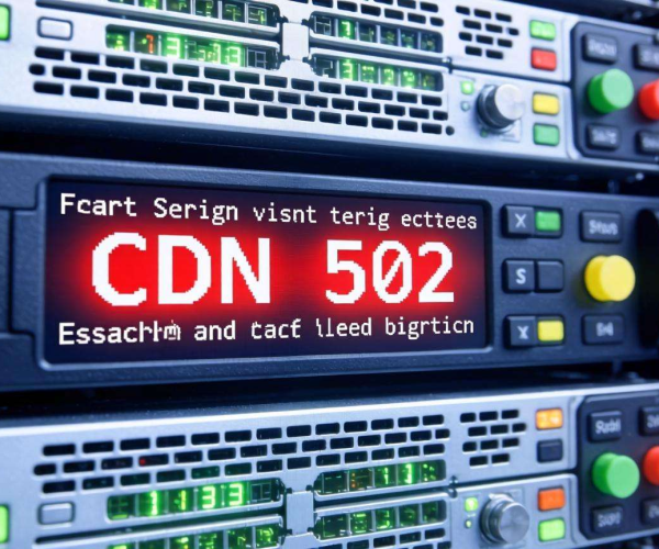CDN 502错误：是源站服务挂了还是负载均衡问题？