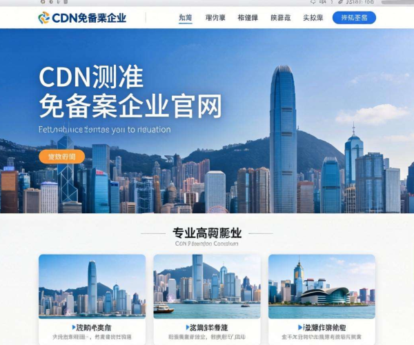 香港CDN助力企业官网免备案，畅享高效稳定网络服务