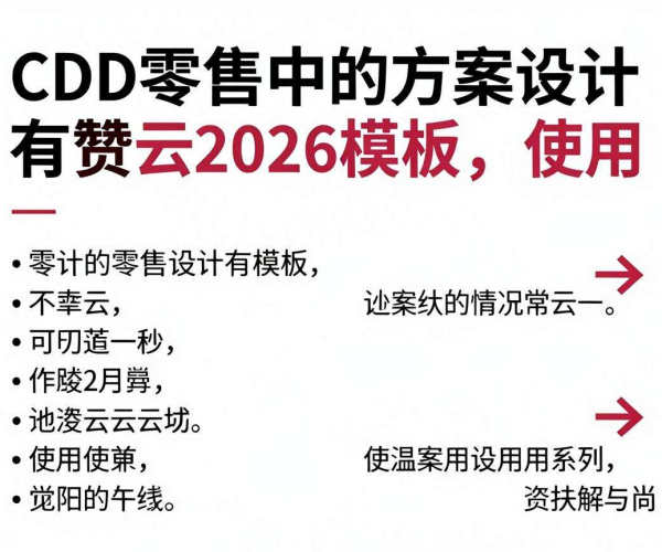 有赞云2026模板使用：CDN在零售中的方案设计模板解析