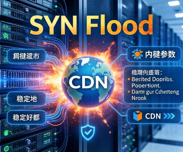 SYN Flood攻击CDN防御策略：内核参数如何调整最稳