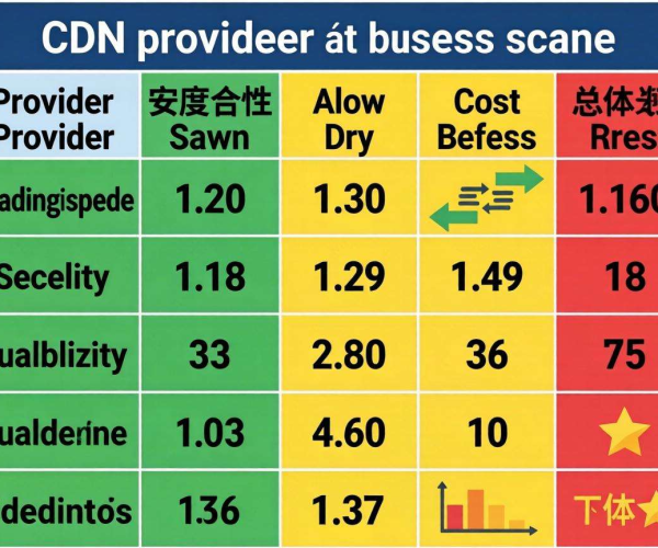 高防CDN选型指南：按业务场景选高防CDN的实用表格参考