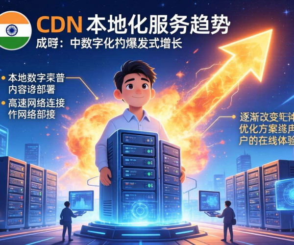 印度CDN本地化服务趋势：市场需求、技术革新与未来走向