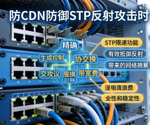 高防CDN防御STP反射攻击：是否支持生成树协议限速探究