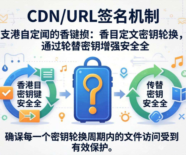 香港CDN的URL签名能否支持自定义密钥进行轮换