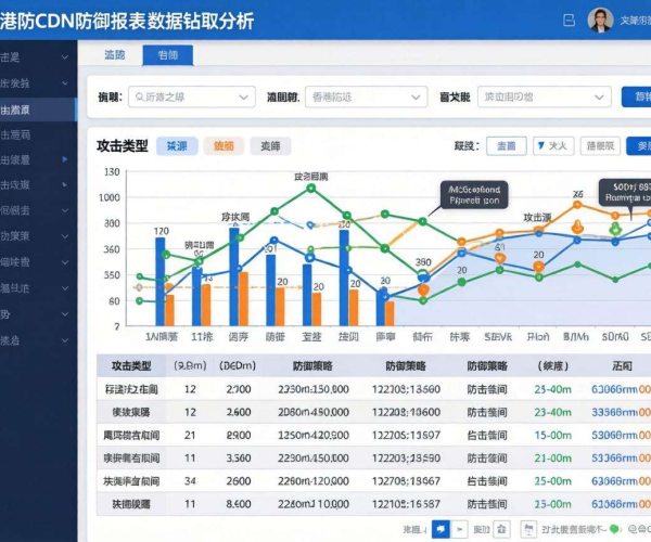 香港高防CDN的防御报表是否支持数据钻取分析