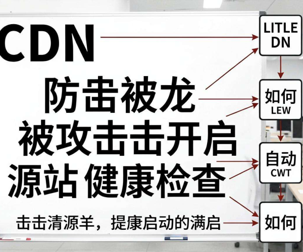 高防CDN遇攻击：自动开启源站健康检查的有效策略