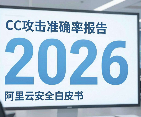 AI识别CC攻击准确率报告2026：阿里云安全白皮书2026官方发布下载
