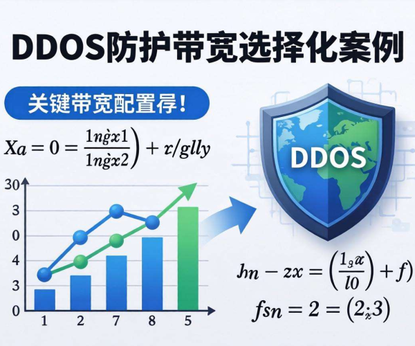 DDoS防护带宽选择公式解析与实际案例深度剖析