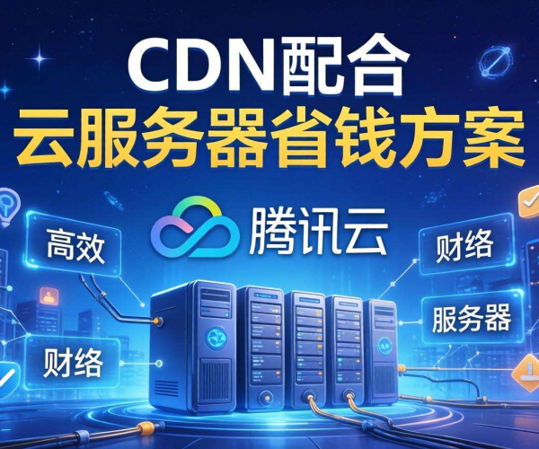 腾讯云CDN与云服务器搭配，开启低成本高效运营省钱方案