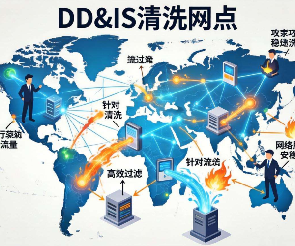 分布式DDoS清洗集群：实现全球范围高效精准的攻击清洗