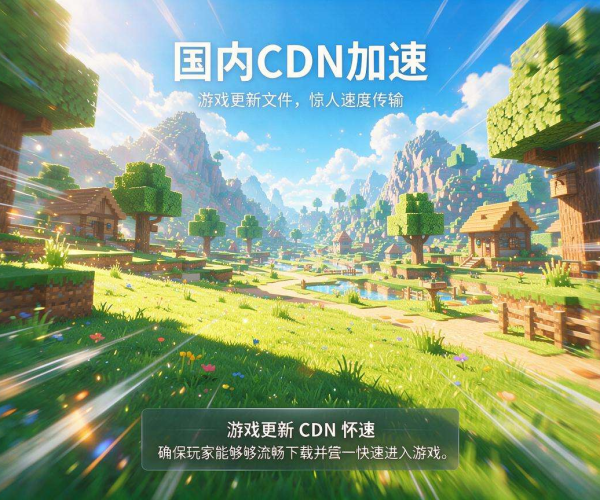 国内CDN加速游戏更新 显著提升玩家下载体验